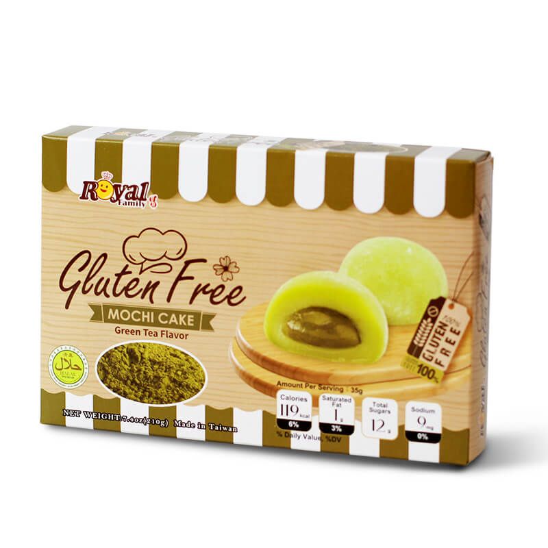 Mochi green tea gluten-free ROYAL FAMILY 210g
