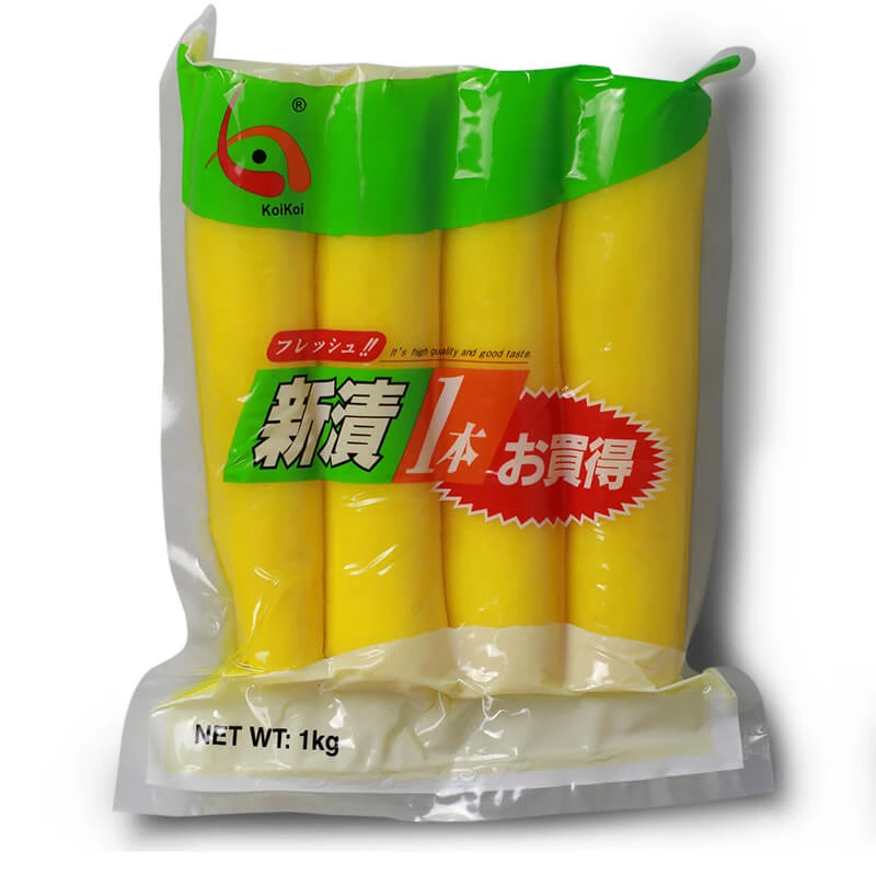 Pickled yellow radish Oshinko / takuan KOIKOI 1kg