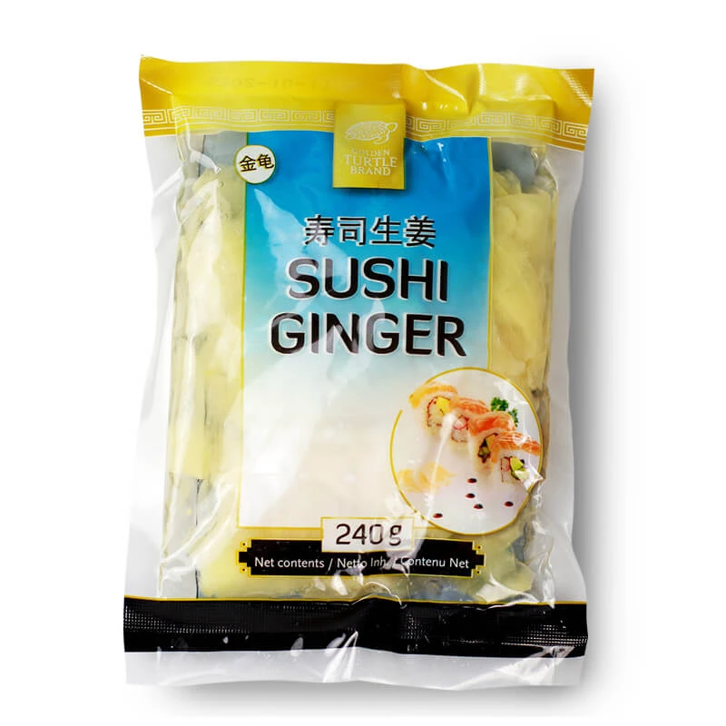 Sushi Ginger natural GOLDEN TURTLE 240g/160g