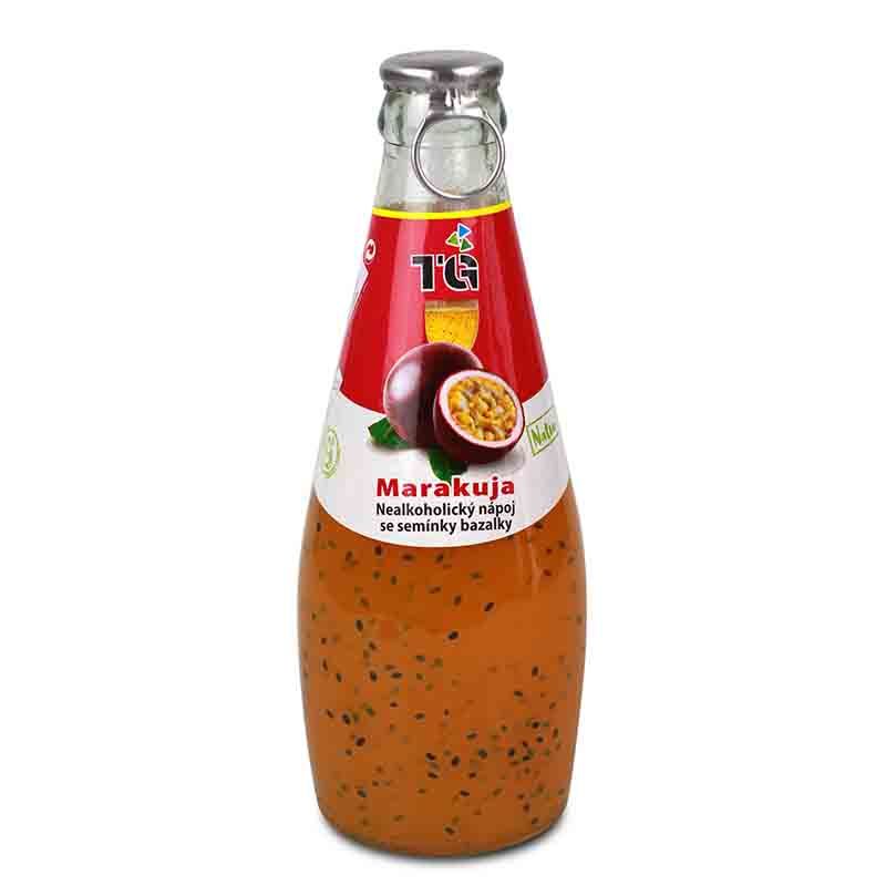 Drink with basil seeds - passion fruit flavor TG 290ml