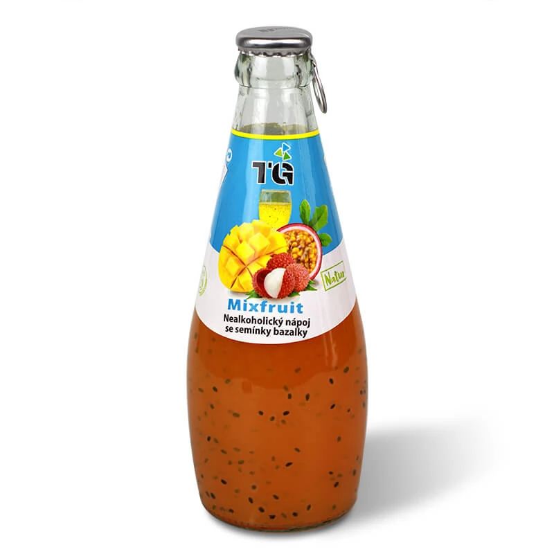 Basil seeds drink - mix fruit flavour TG 290ml