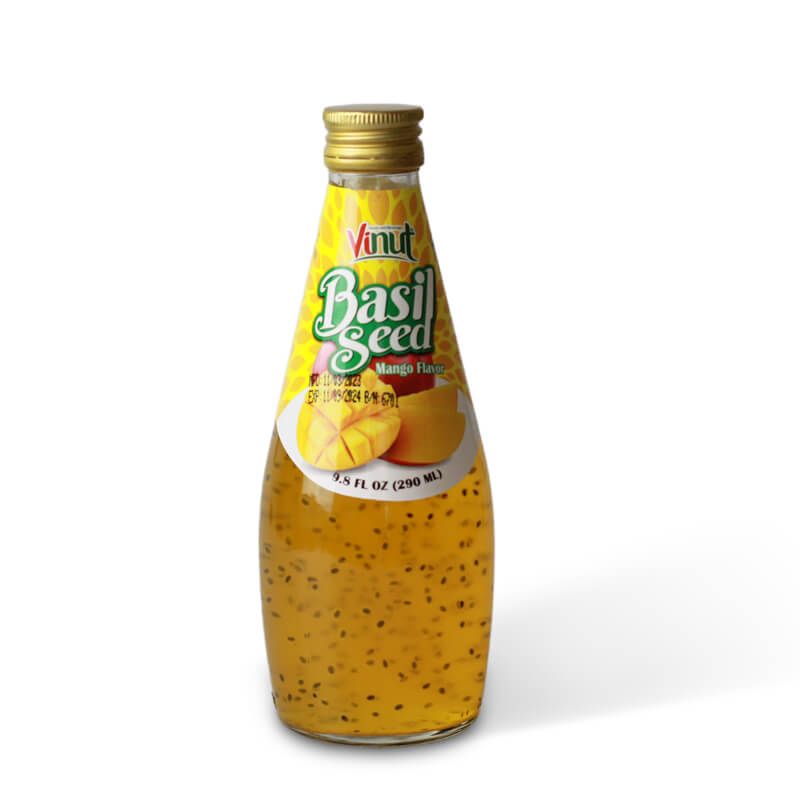 Basil seeds drink Mango flavour VINUT 290ml