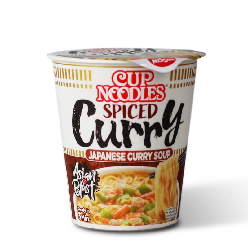 Cup noodles spiced curry NISSIN 63g
