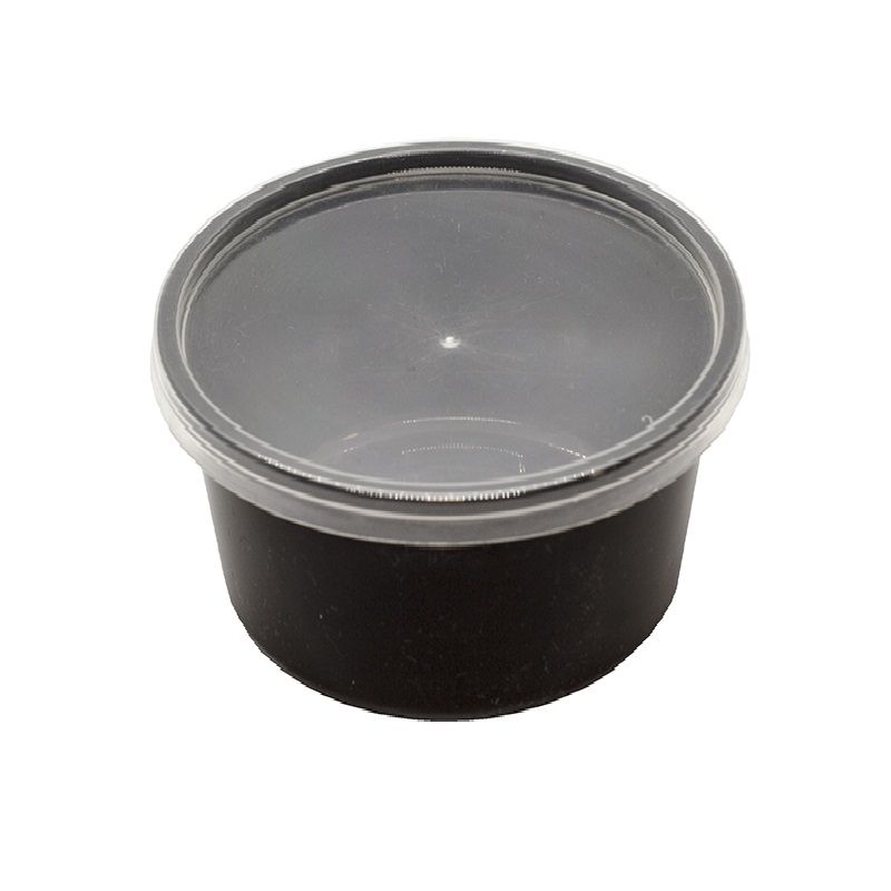 Plastic bowl for soup 850ml - 11808 - Black