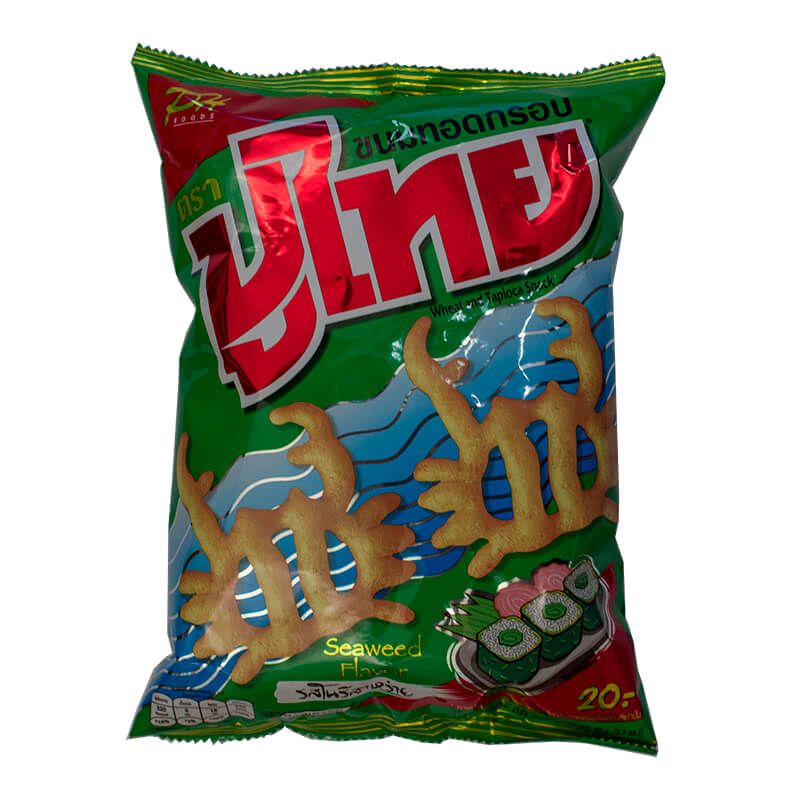 PU - THAI  Crispy snack seaweed flavour 60g