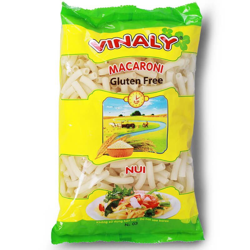 Rice pasta macaroni (tubes) VINALY 400g