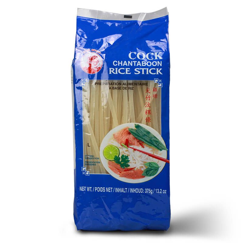 Rice stick 5 mm CHANTABOON COCK BRAND 375g
