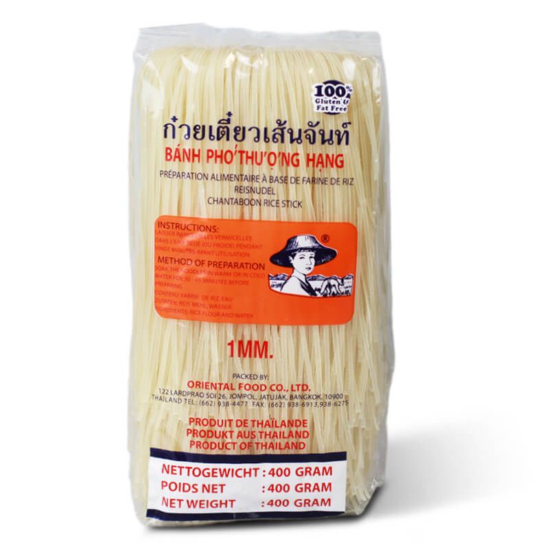 Rice Noodles / Rolls 1 mm CHANTABOON 400 g