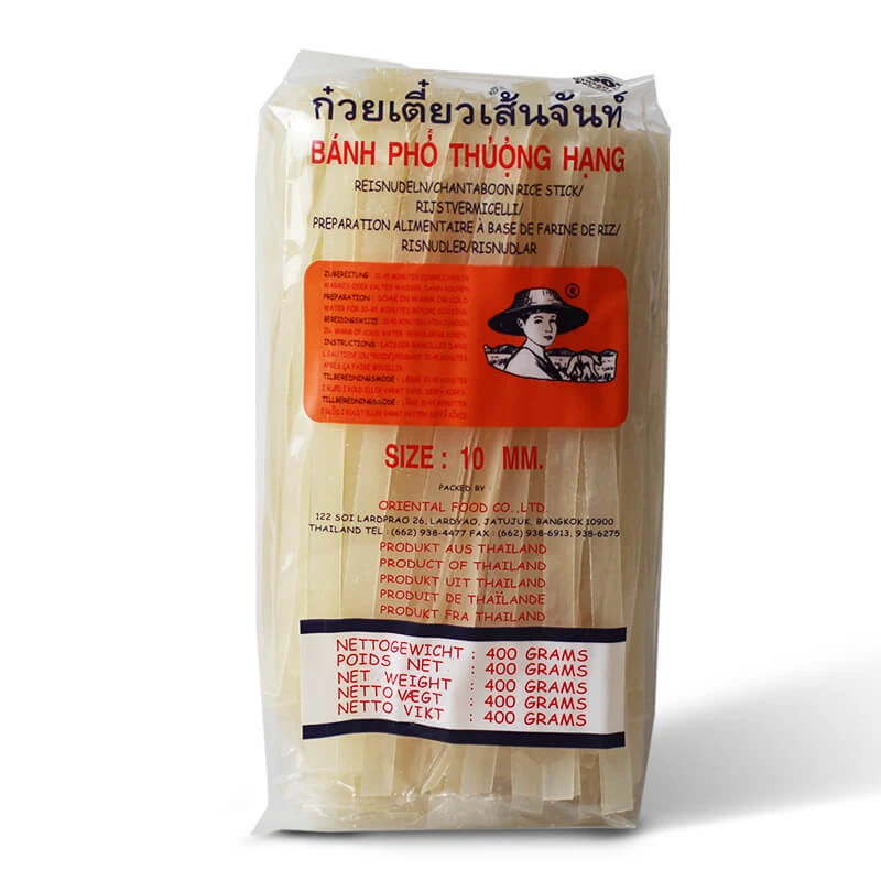 Rice sticks 10 mm CHANTABOON 400 g