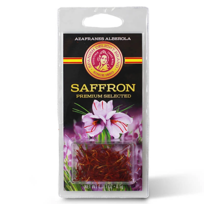 Saffron premium selected SPANISH DELIGHT BRAND 0,5g