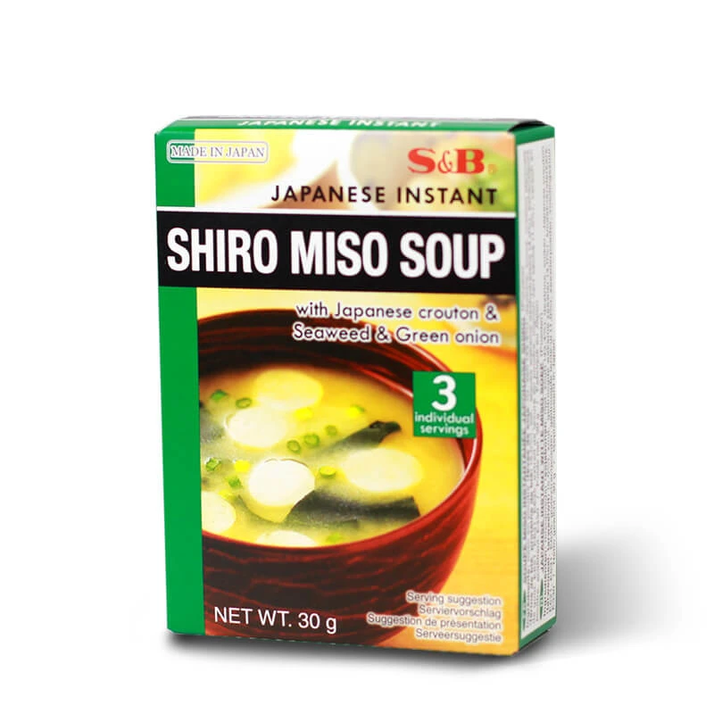 Instant Shiro Miso soup S&B 30g