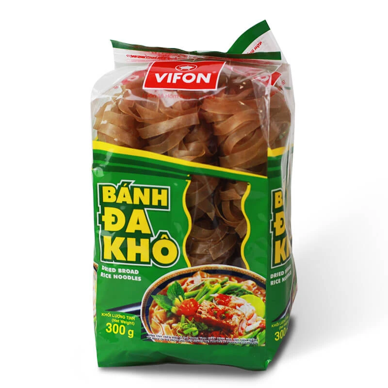 Wide rice noodles BANH DA KHO VIFON 300g