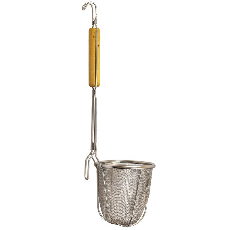 Noodles strainer with wooden handle 12cm
