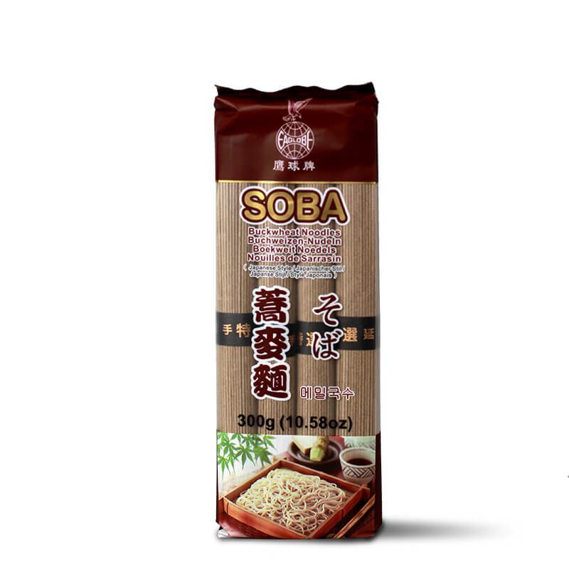 Soba Buckwheat Japanese noodles EAGLOBE 300 g