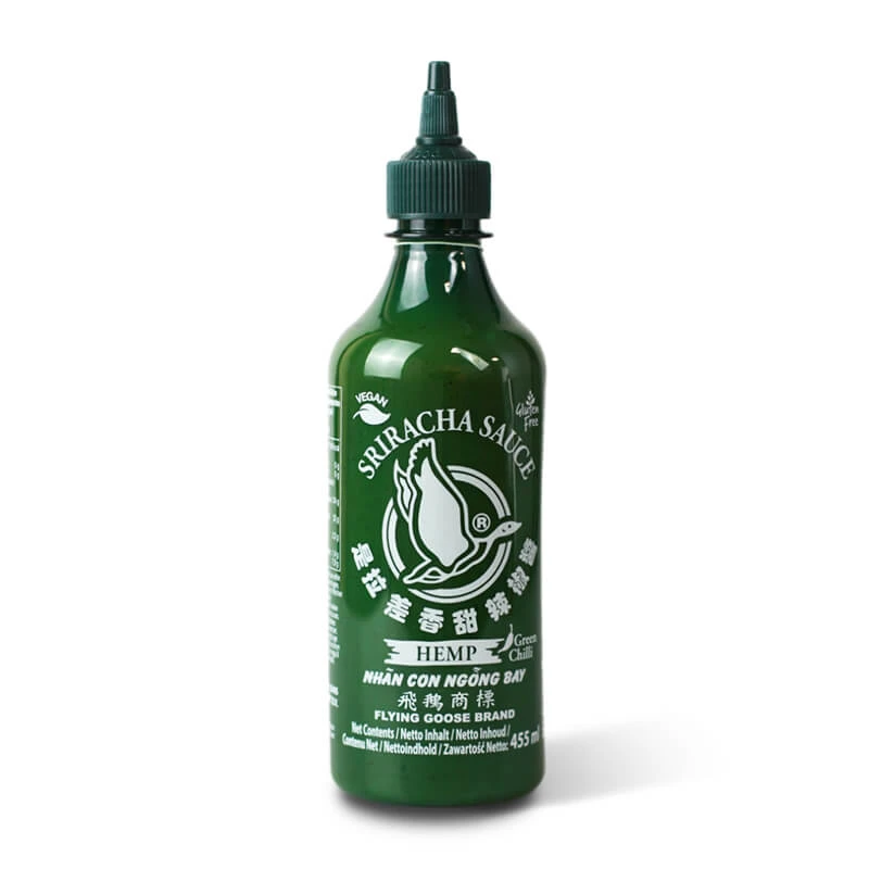 Sriracha chili hemp sauce FLYING GOOSE BRAND 455 ml