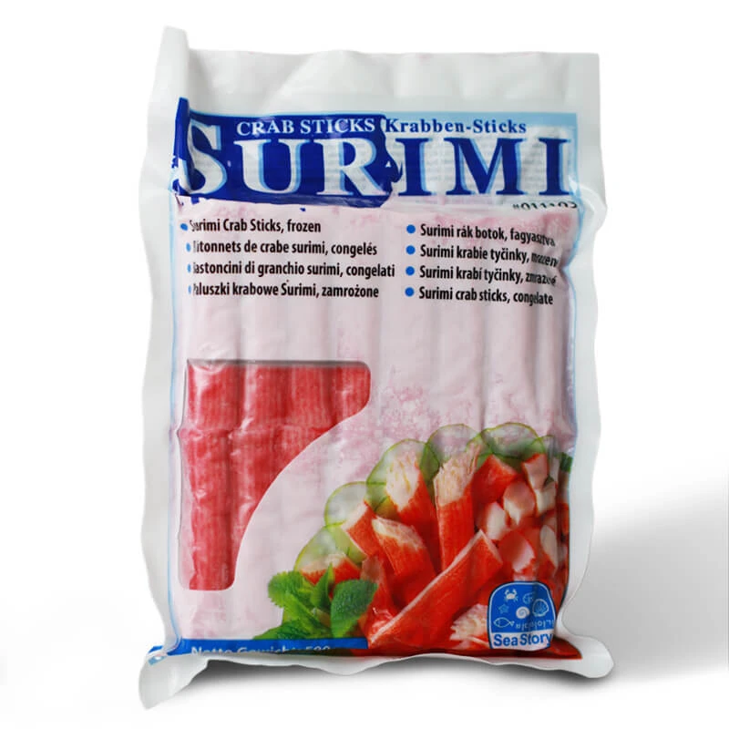 Surimi crab sticks quickly frozen SEA STORY 500g