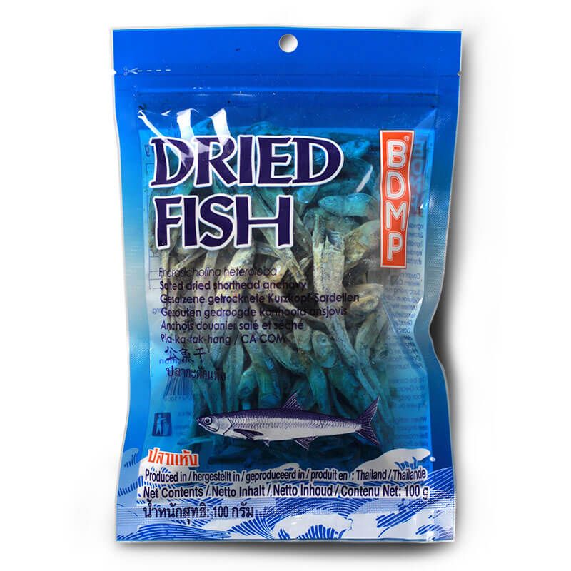 Dried and salted shorthead anchovy BDMP 100g