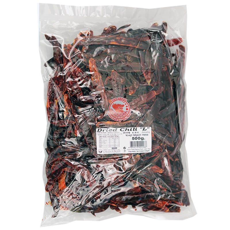 Whole dried chili  RED DRAGO -500 g