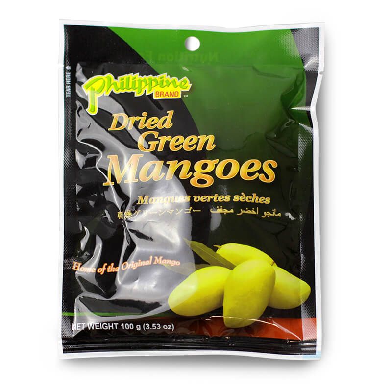 Dried green mangoes PHILIPPINE 100g