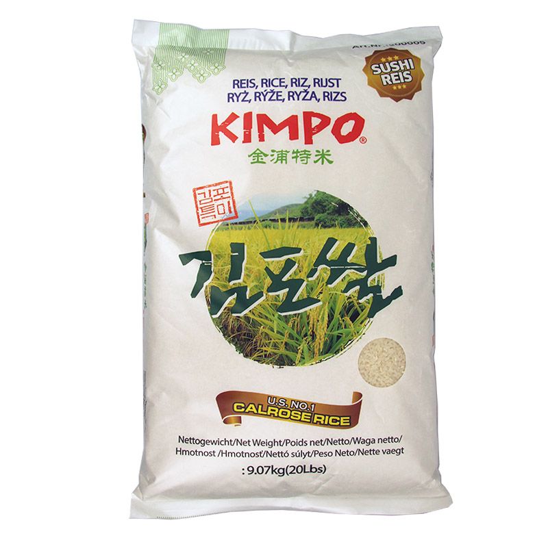 Sushi rice KIMPO 9.07 kg