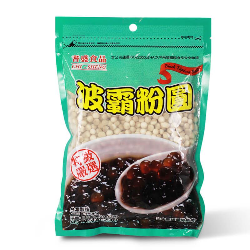 Tapioca pearls black CHI - SHENG 250g