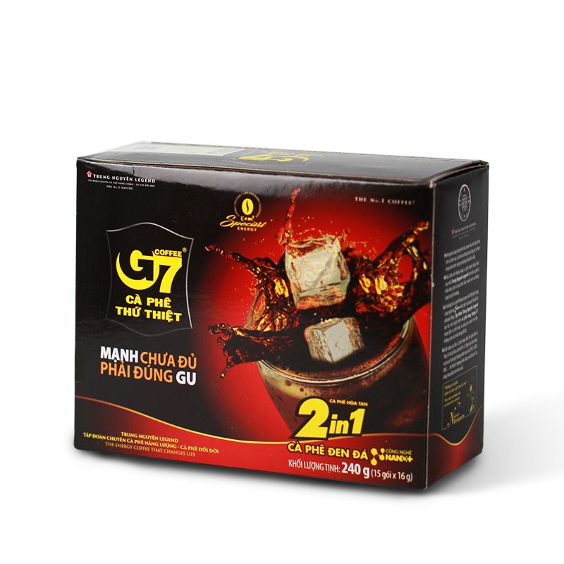 Vietnamese instant coffee TRUNG NGUYEN G7 2 in 1 240 g