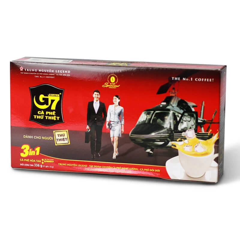 Vietnamese instant coffee TRUNG NGUYEN G7 -3 in 1