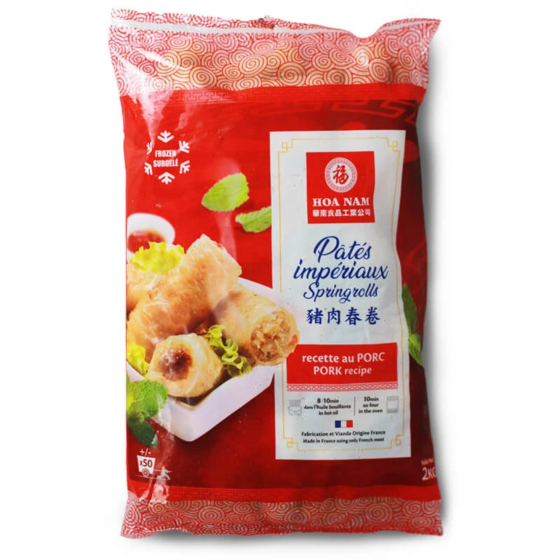 Fried pork spring rolls - frozen HOA NAM 2 kg