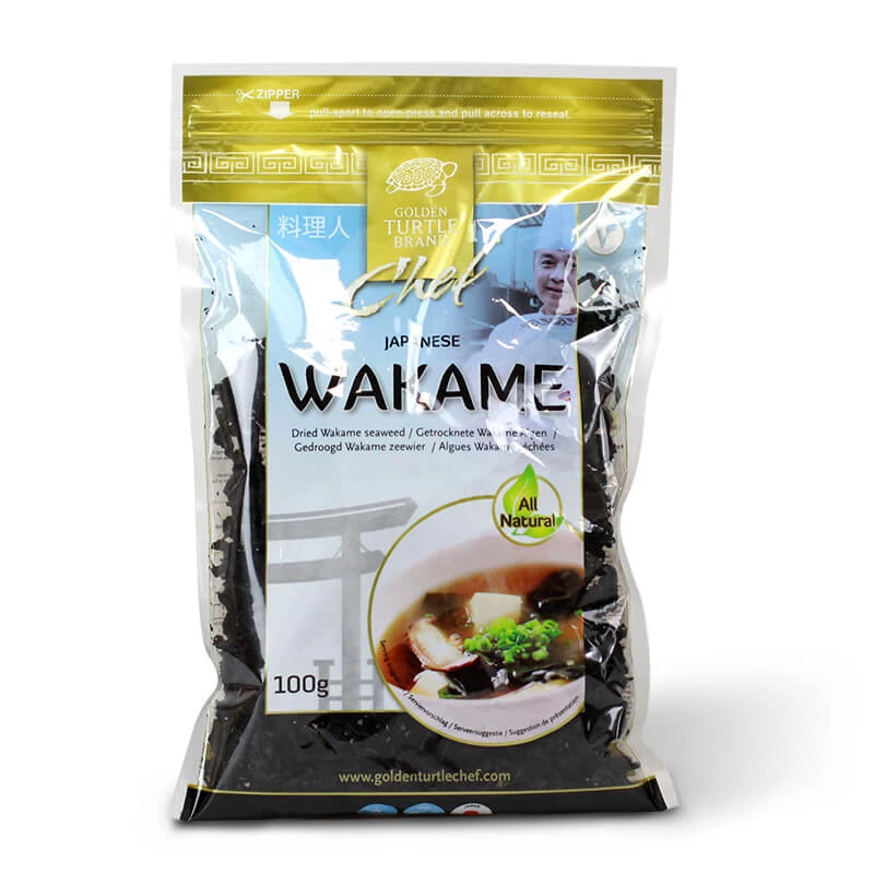 Dried seaweed Wakame - GOLDEN TURTLE 100g