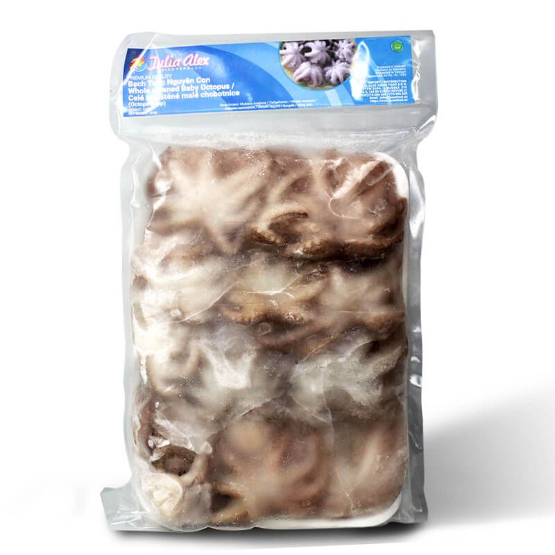 Whole small octopuses ASIAN FOODS 1000g