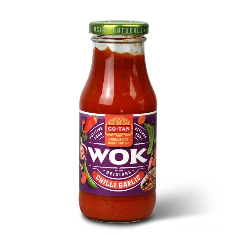 Wok chilli garlic sauce GO-TAN 240 ml