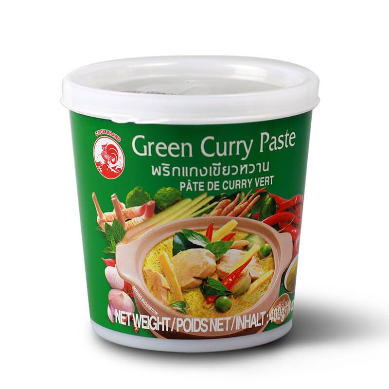 Green curry paste - COCK BRAND 400g