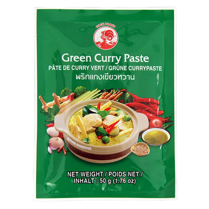 Green curry paste - COCK BRAND 50g