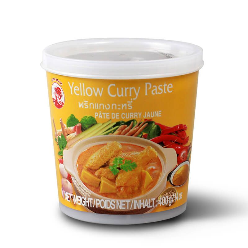 Yellow curry paste COCK BRAND 400g