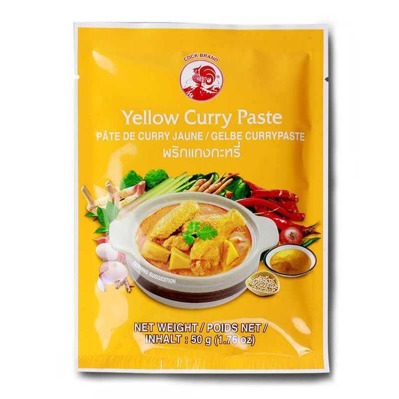 Yellow curry paste COCK BRAND 50g